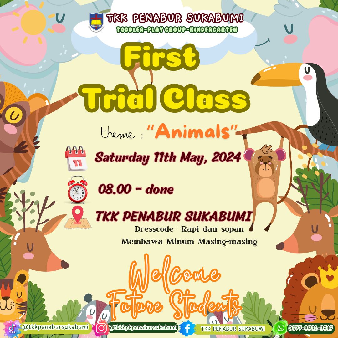 First Trial Class TKK PENABUR Sukabumi