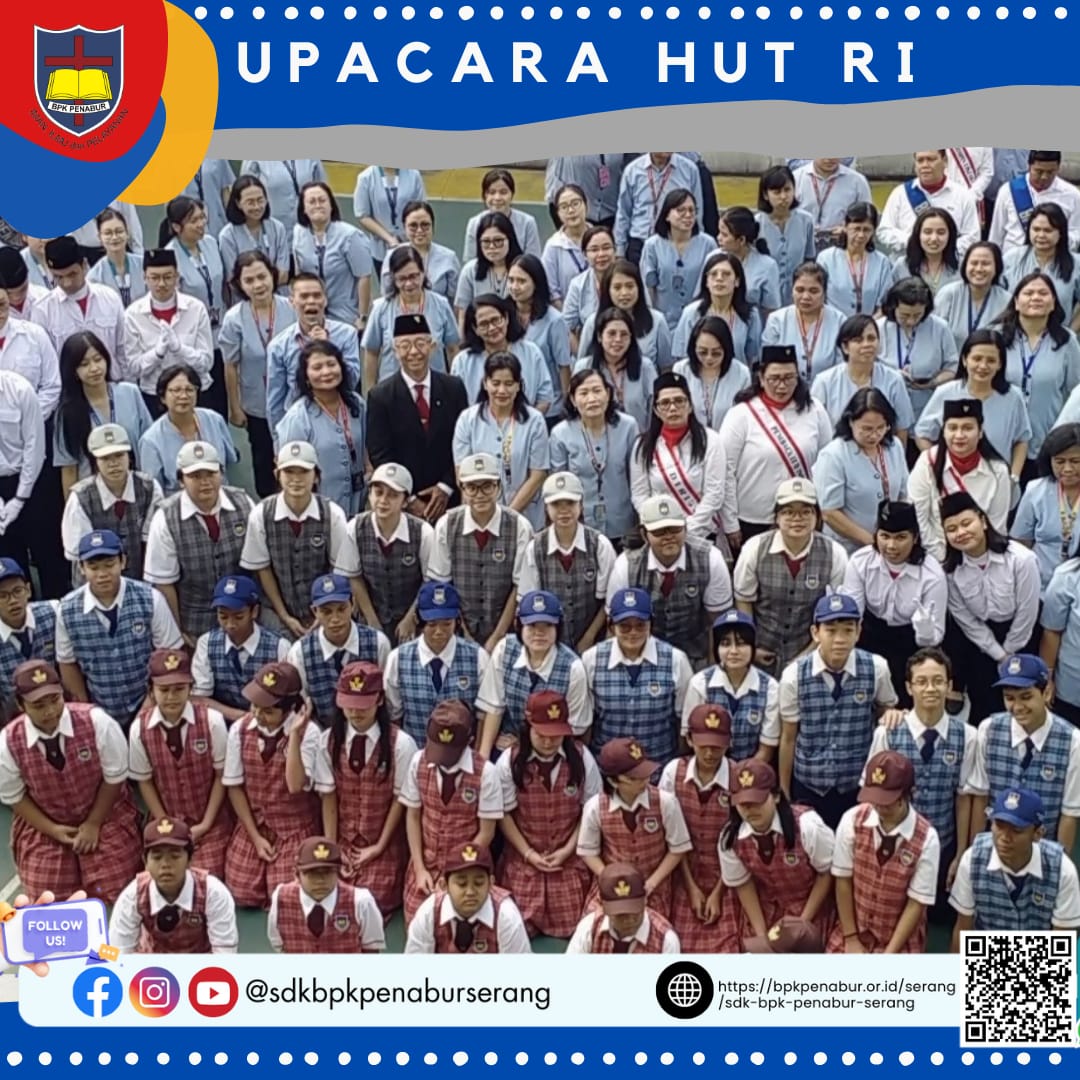 UPACARA HUT RI BPK PENABUR SERANG