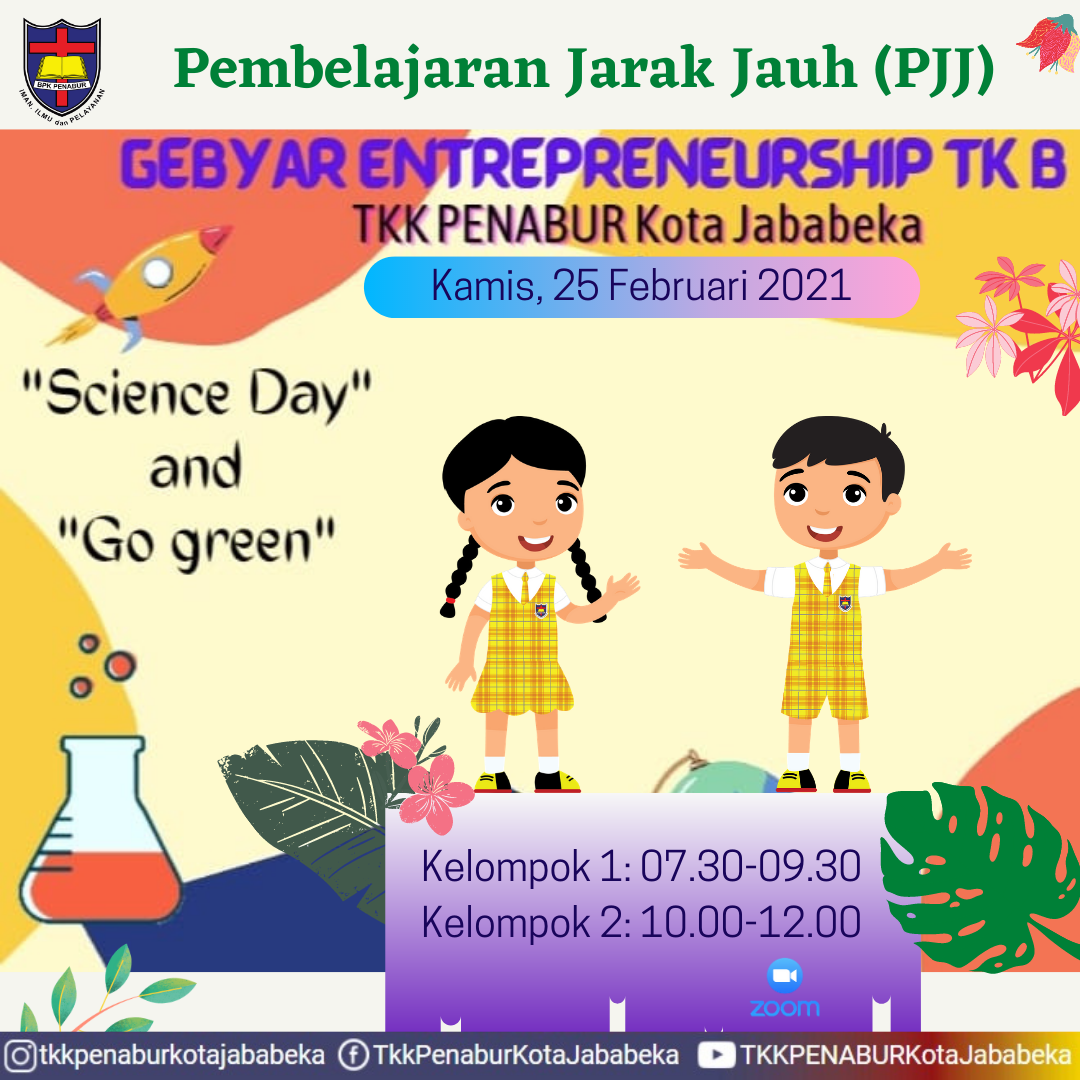 Gebyar Entrepreneurship TK B: "Science Day and Go Green
