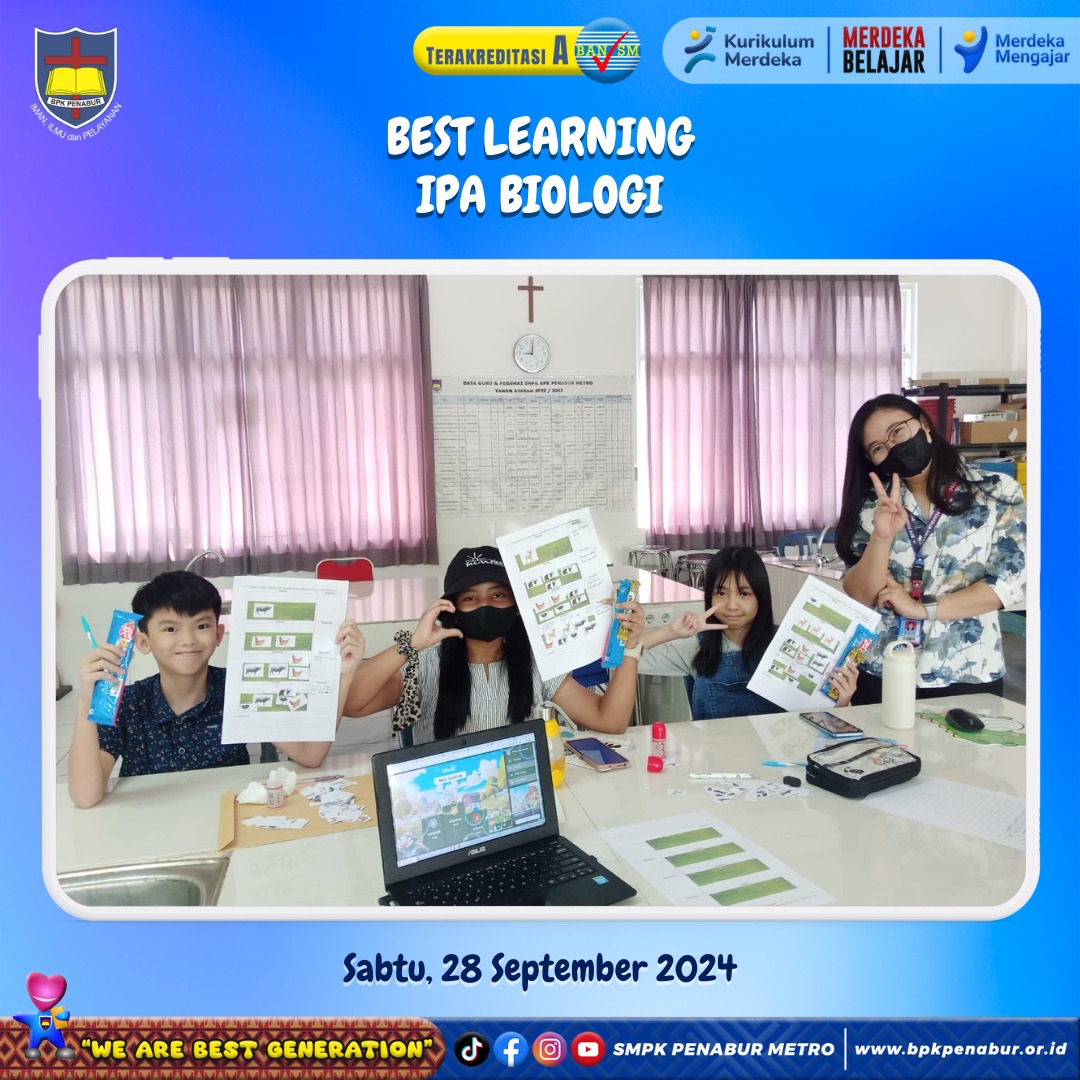 BEST LEARNING IPA BIOLOGI (SABTU, 28 SEPTEMBER 2024)