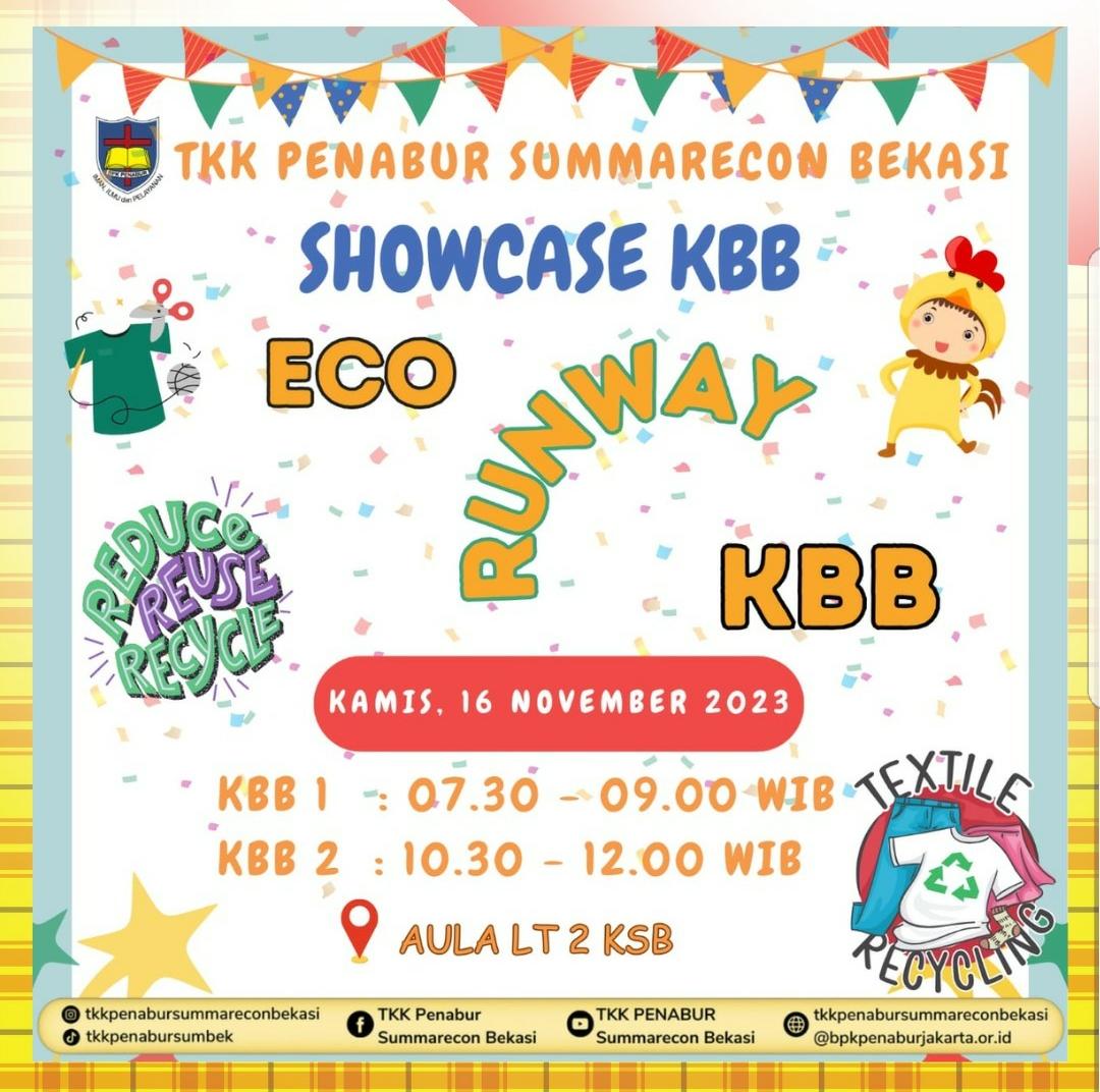 SHOW CASE KBB " ECO RUNWAY"