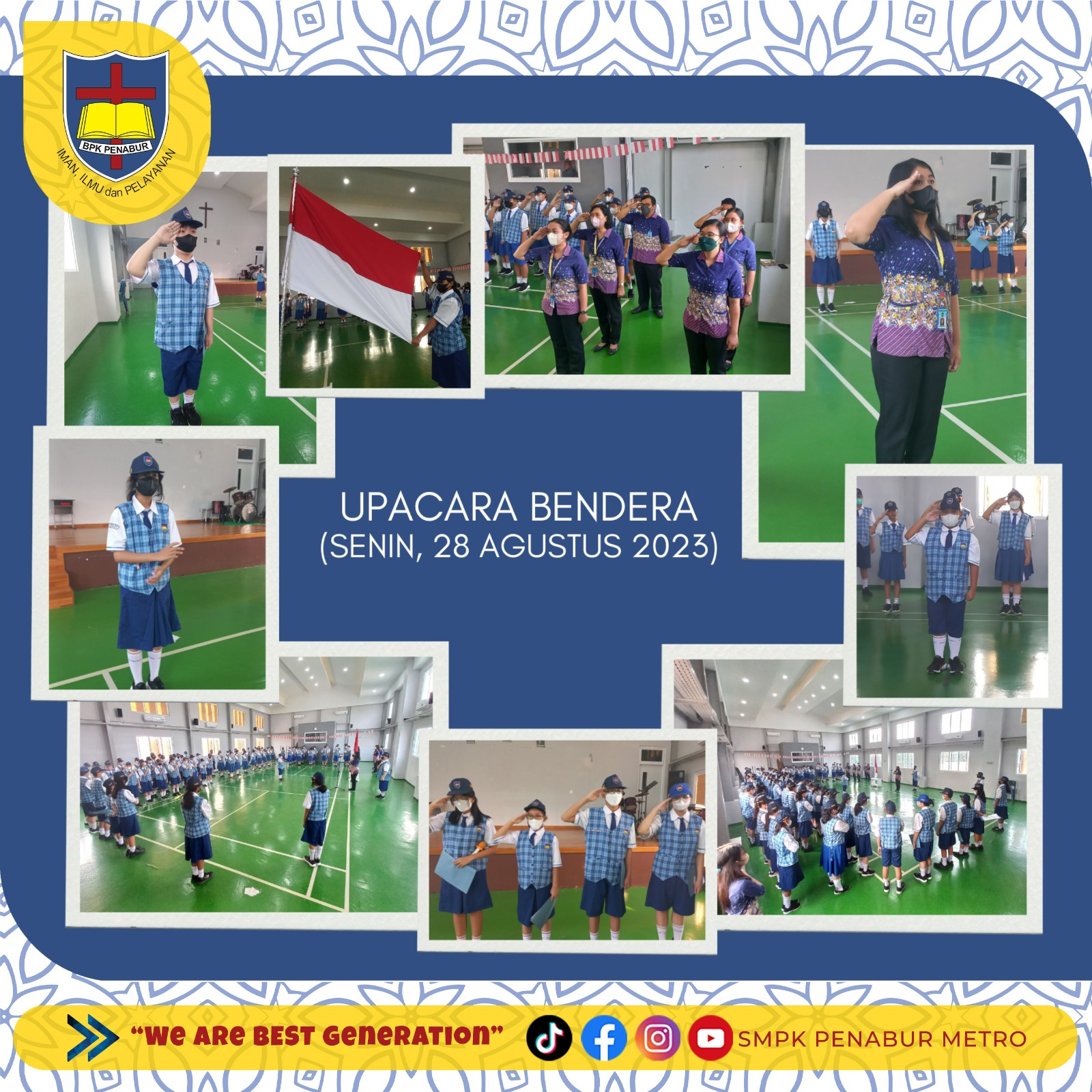 UPACARA BENDERA (SENIN, 28 AGUSTUS 2023)