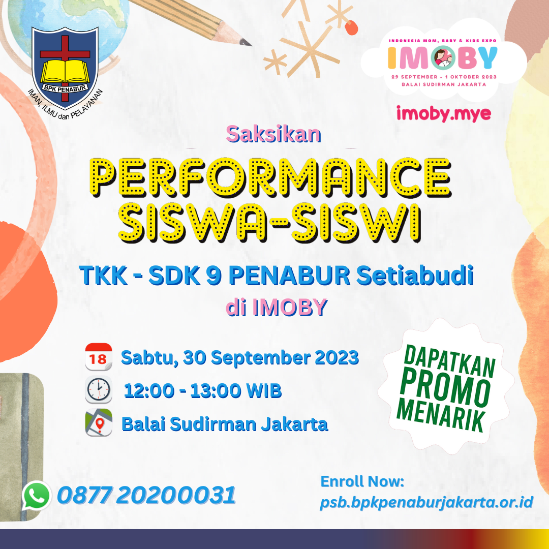 Performance Siswa Siswi - IMOBY Balai Sudirman