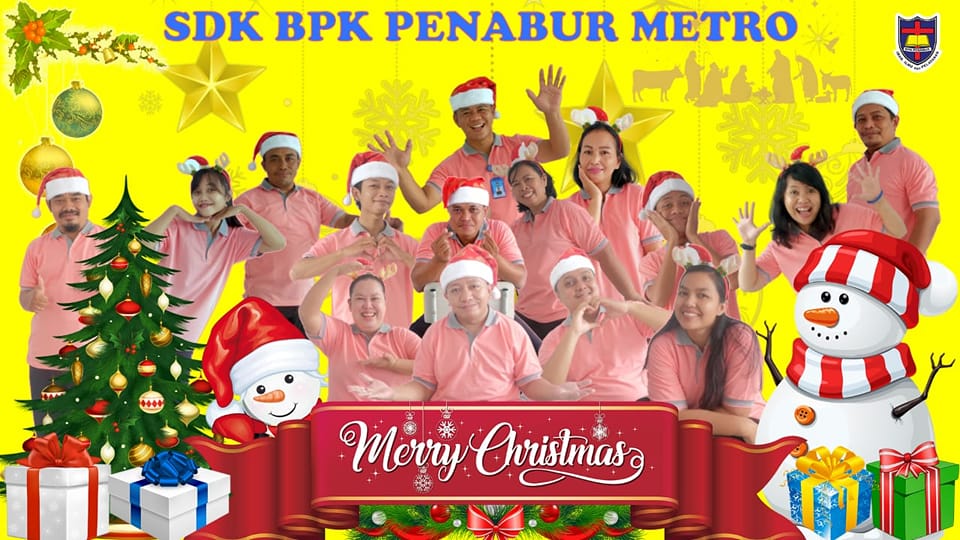 Selamat Hari Natal untuk Seluruh Keluarga Besar SDK BPK PENABUR Metro