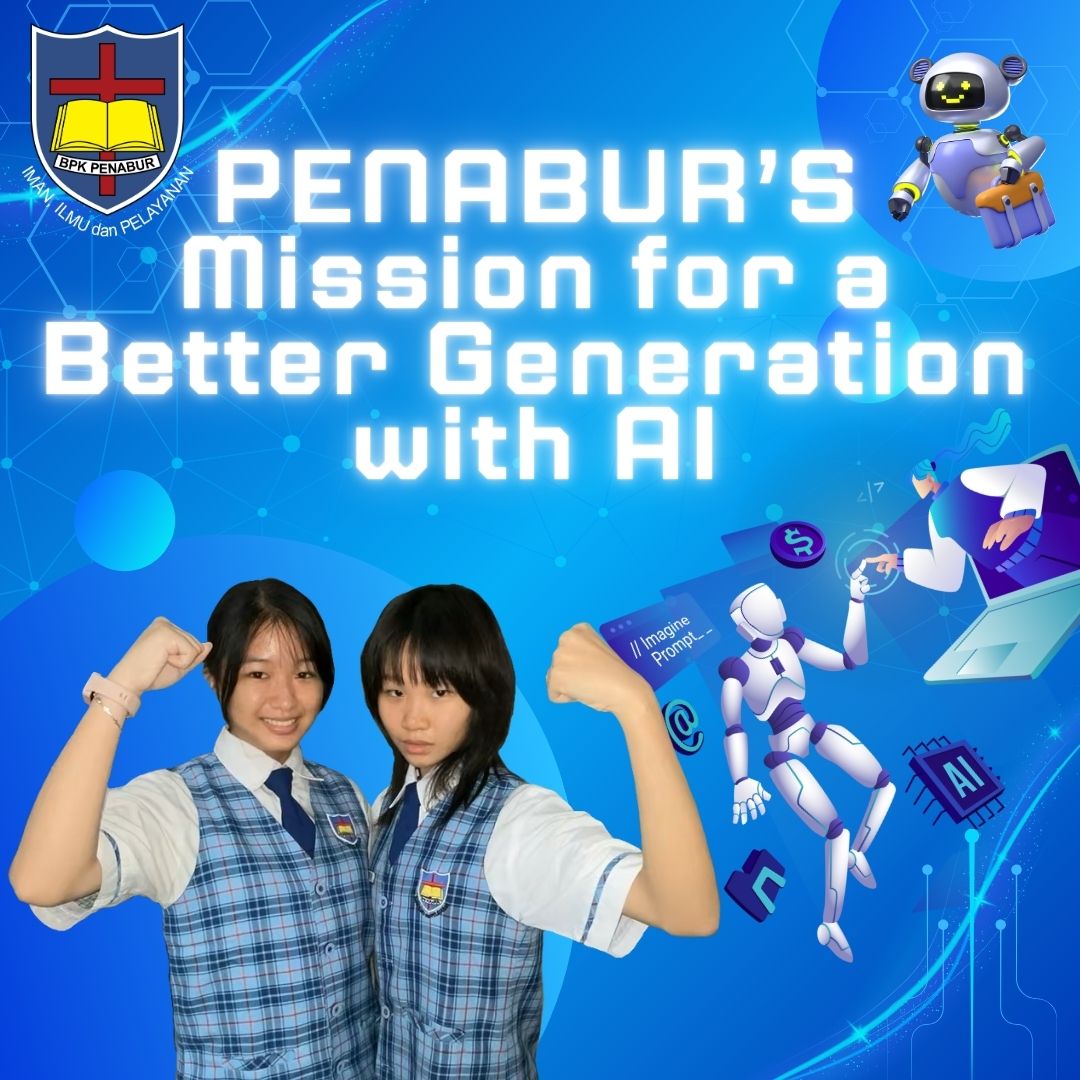 Selamat Kepada Kimberly Jocelyn dan Carissa Cynthia Cindrajaya - 9E | Juara 1 : Lomba WEB CONTENT - SMPK PENABUR