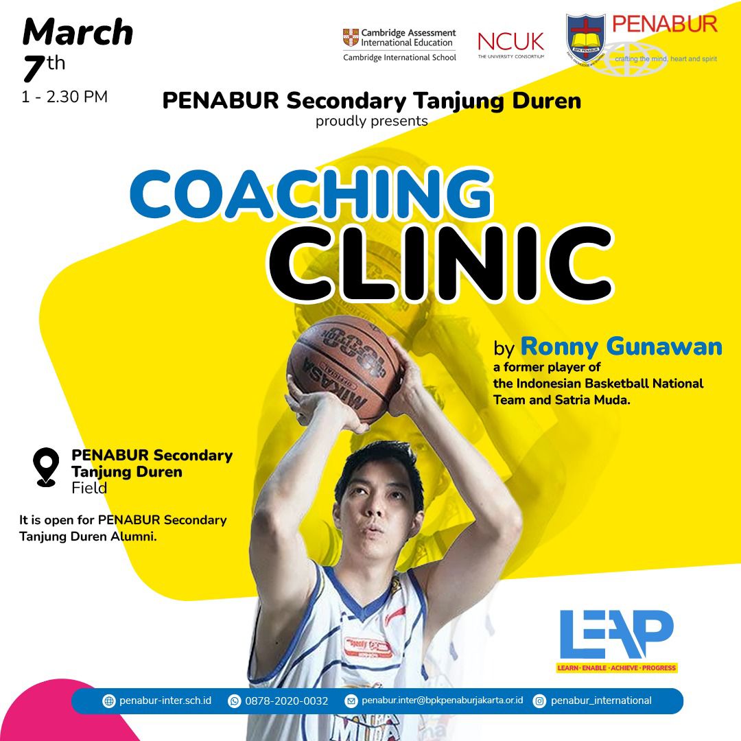 Coaching Clinic SMPK & SMAK 8 PENABUR