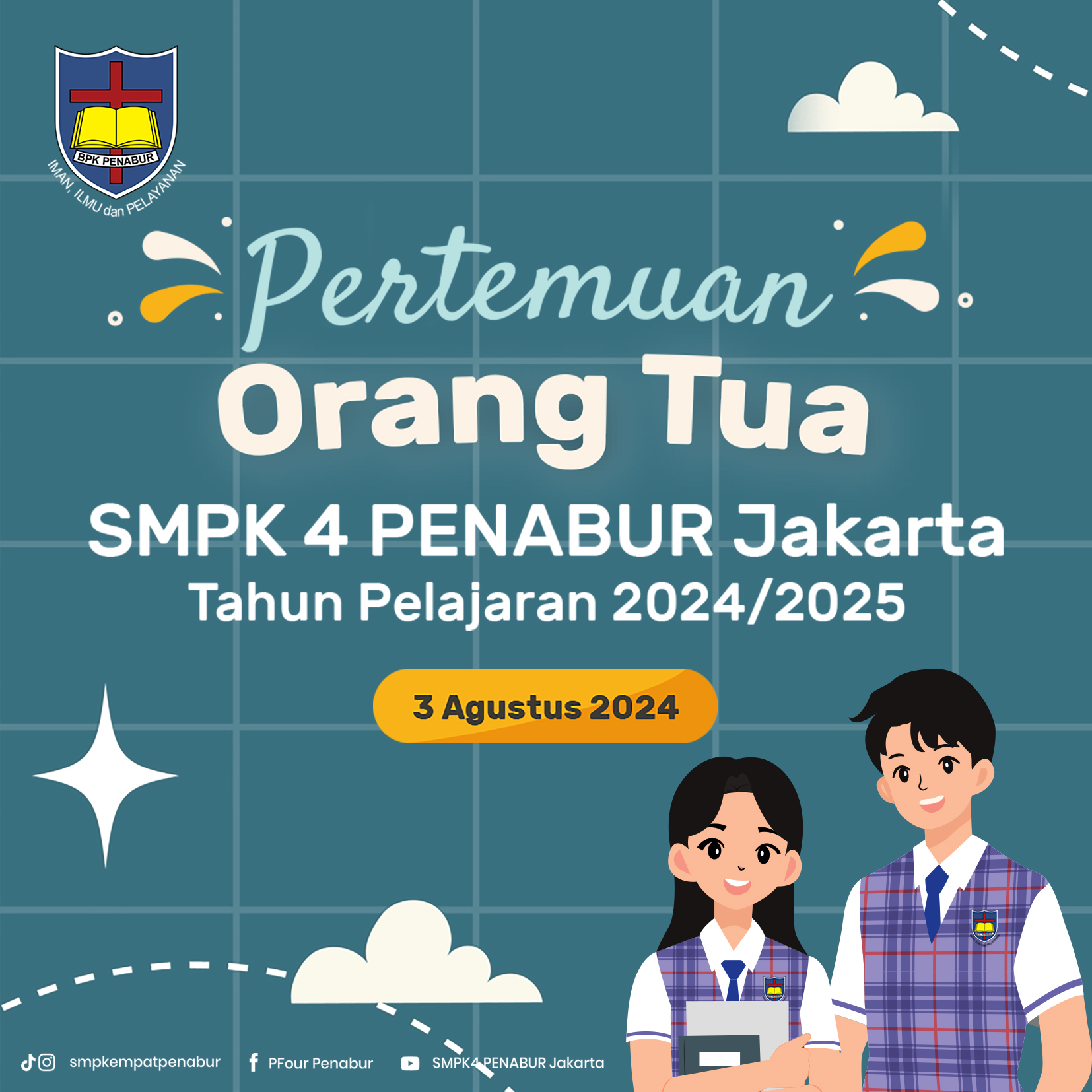 Pertemuan Orang Tua Kelas VII, VIII & IX - Nasional & Bilingual