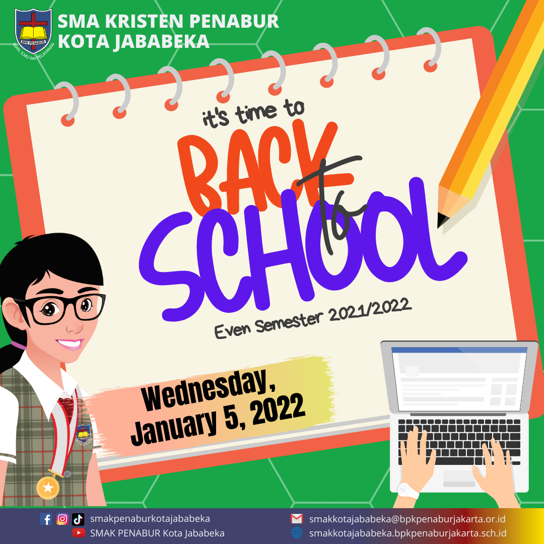 Back to school - Semester Genap 2021/2022