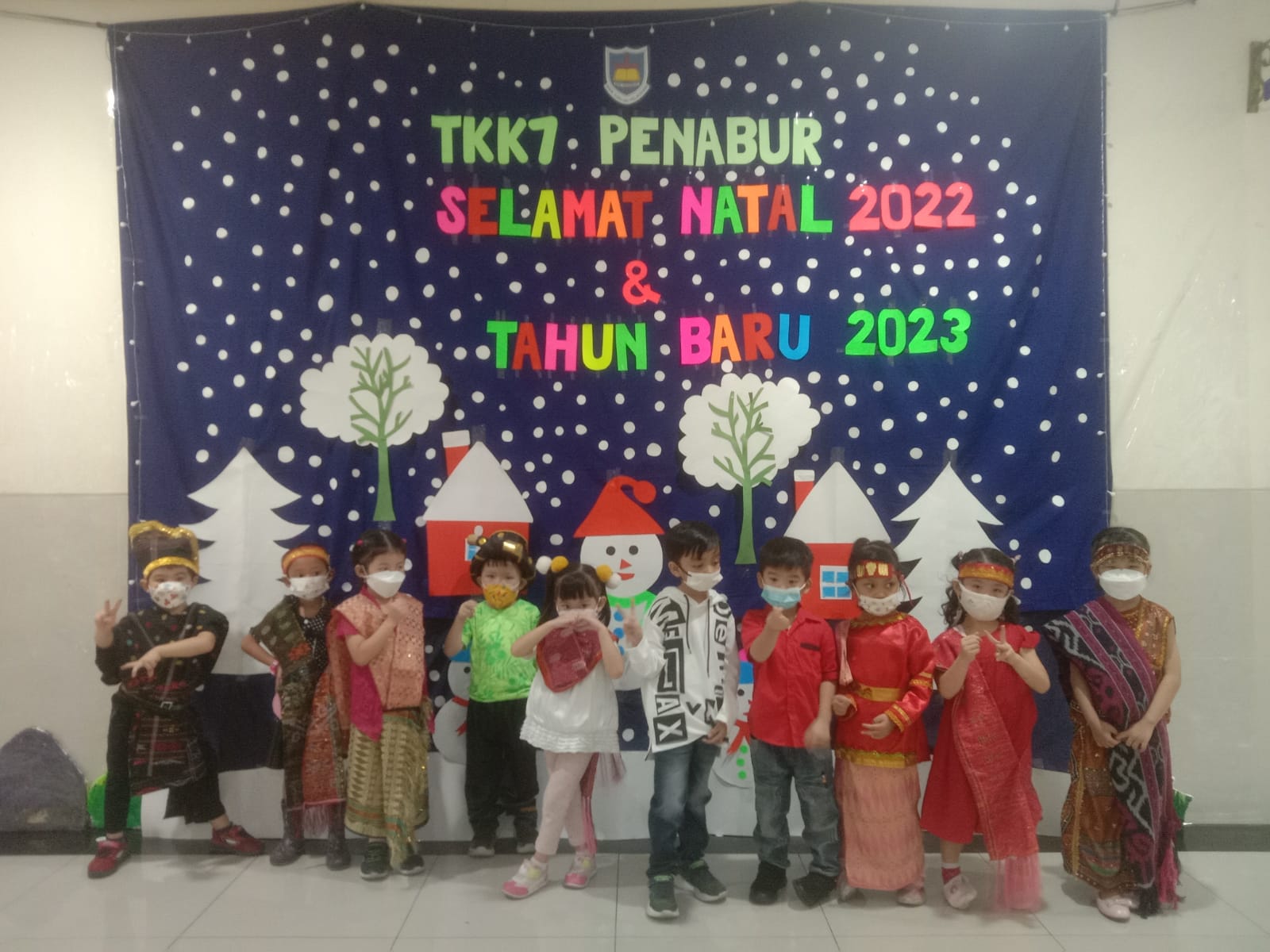 Selamat Natal 2022 dan Tahun Baru 2023 dari Kami TK A3