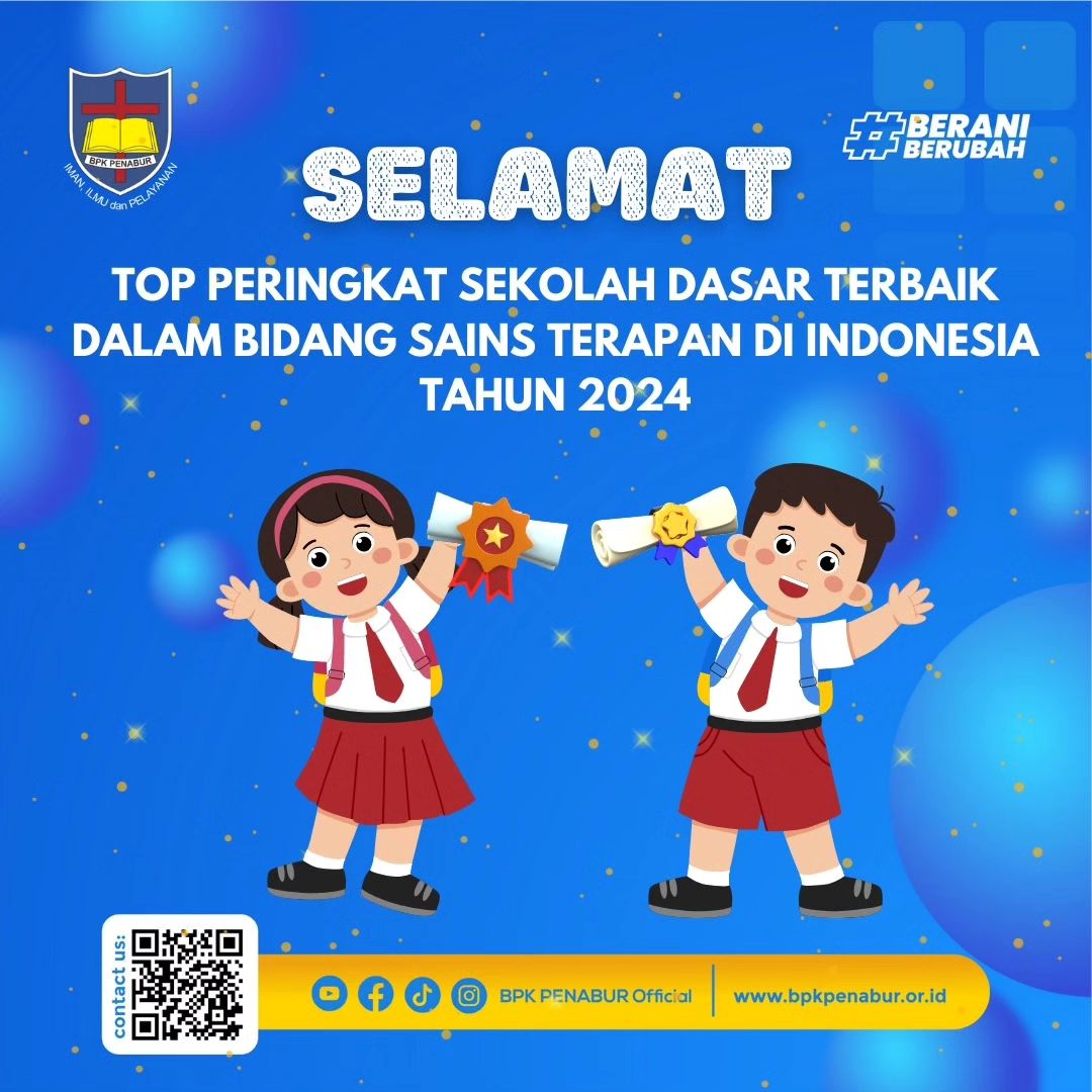 Sekolah Dasar Terbaik Dalam Bidang Sains Terapan di Indonesia Tahun 2024