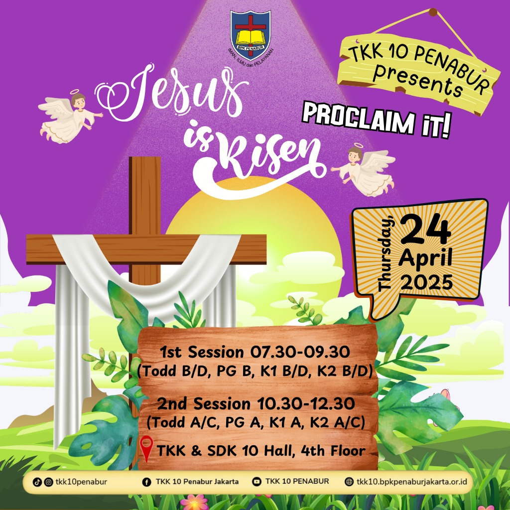 Passover Devotion & Celebration of TKK 10 PENABUR