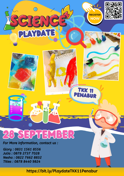 SCIENCE PLAYDATE SEPTEMBER 2024