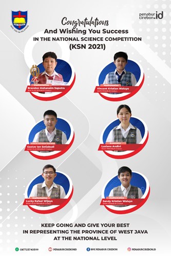 Enam siswa BPK PENABUR Cirebon lolos KSN Tingkat Nasional
