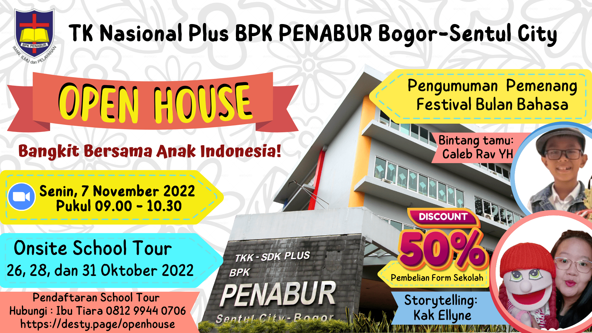 Open House TK Nasional Plus BPK PENABUR Bogor