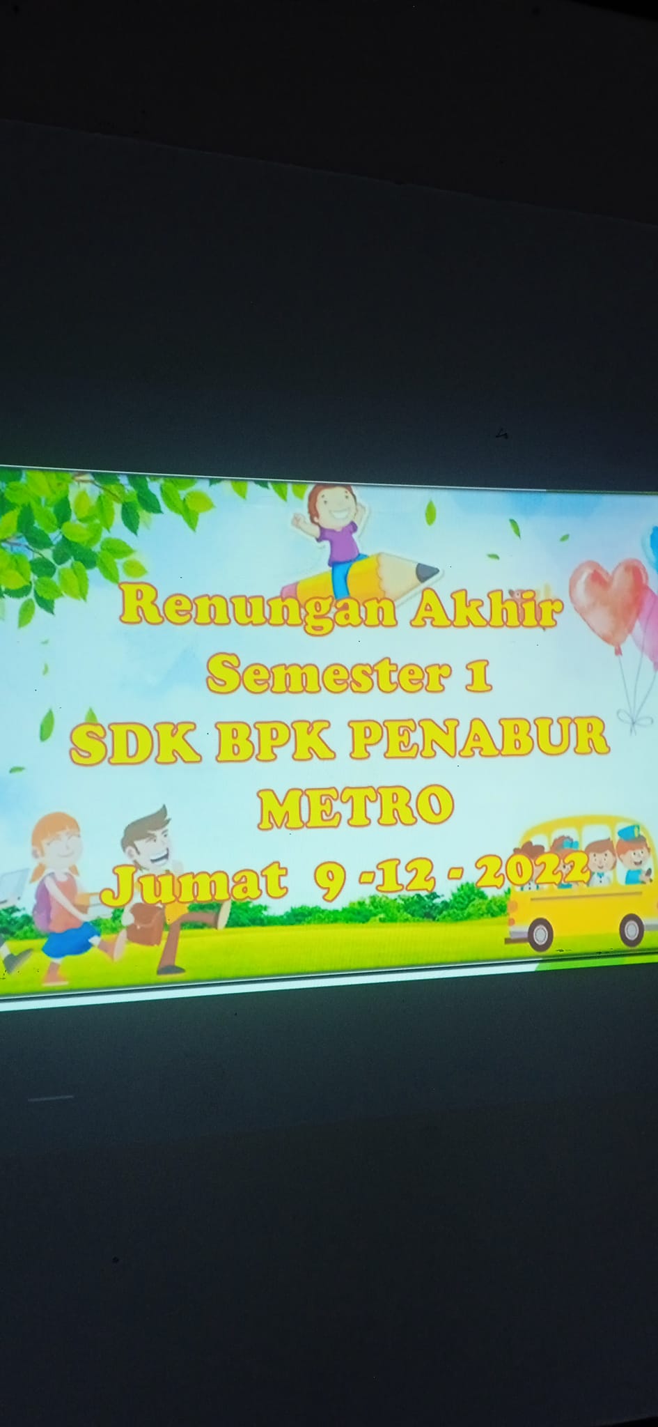 Renungan Akhir Semester 1