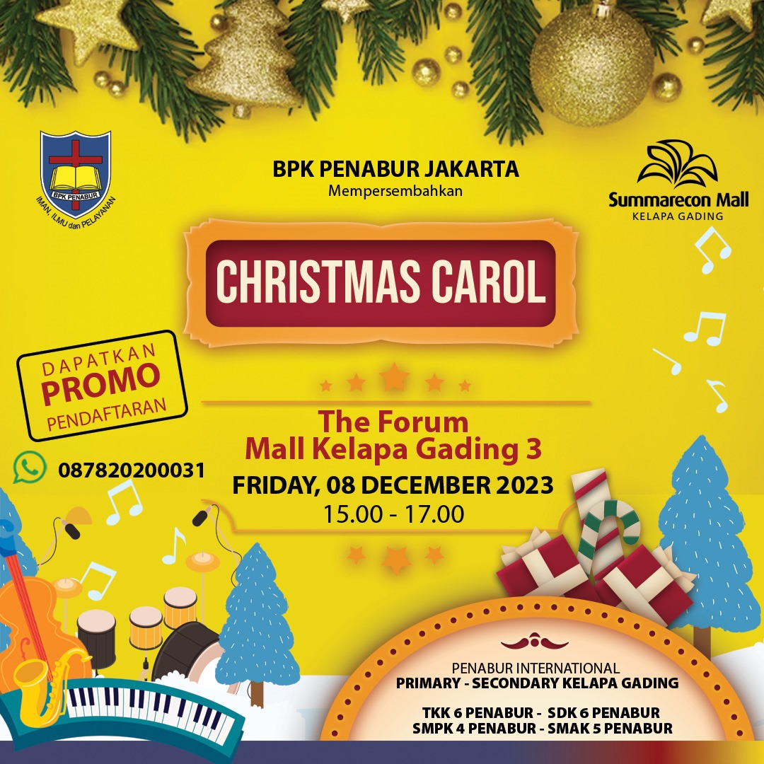 Students Performances "Christmas Carol" - SMPK 4 PENABUR Jakarta | Bilingual Class