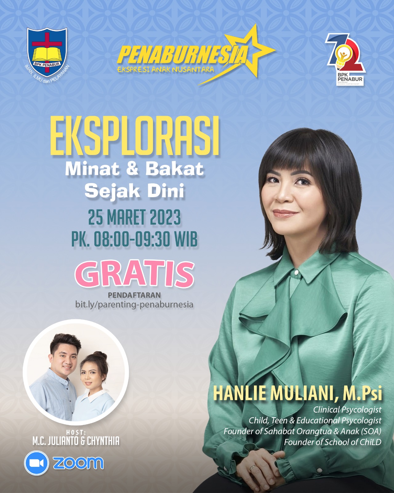 PENABURNESIA "Eksplorasi Minat & Bakat Sejak Dini" 25 Maret 2023