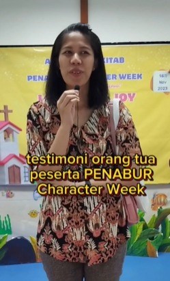 Testimoni PENABUR Character Week