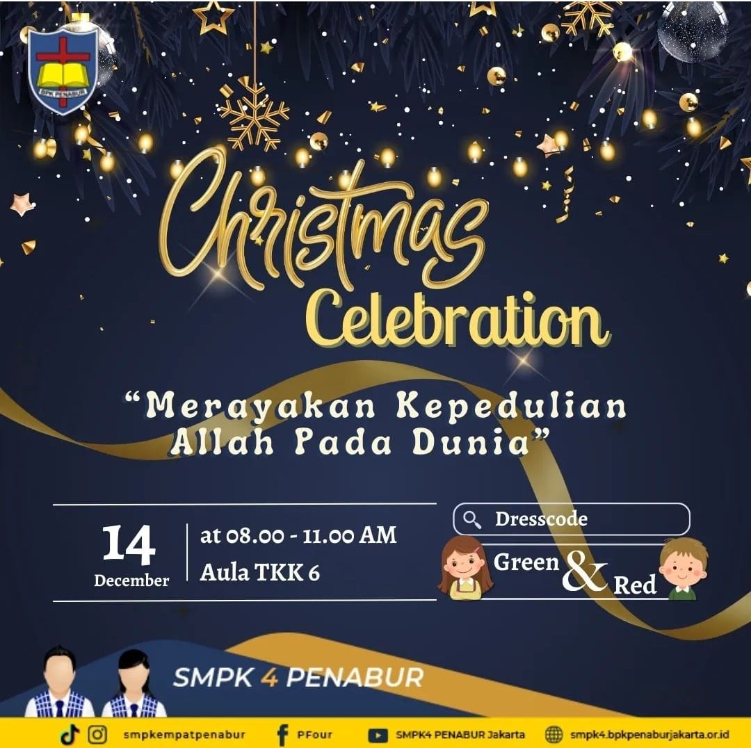 Christmas Celebration - SMPK 4 PENABUR Jakarta
