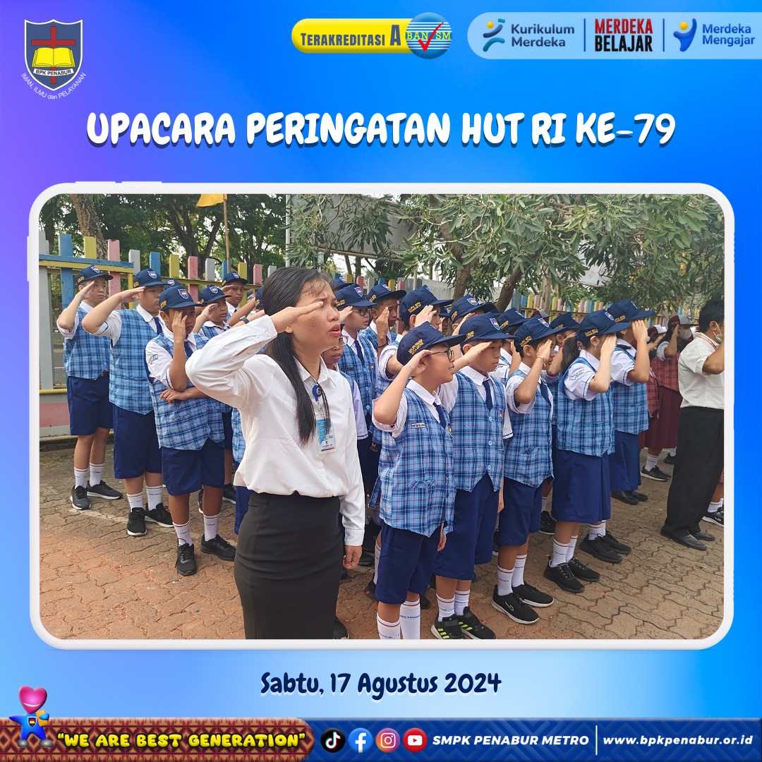 UPACARA PERINGATAN HUT RI KE-79 (SABTU, 17 AGUSTUS 2024)