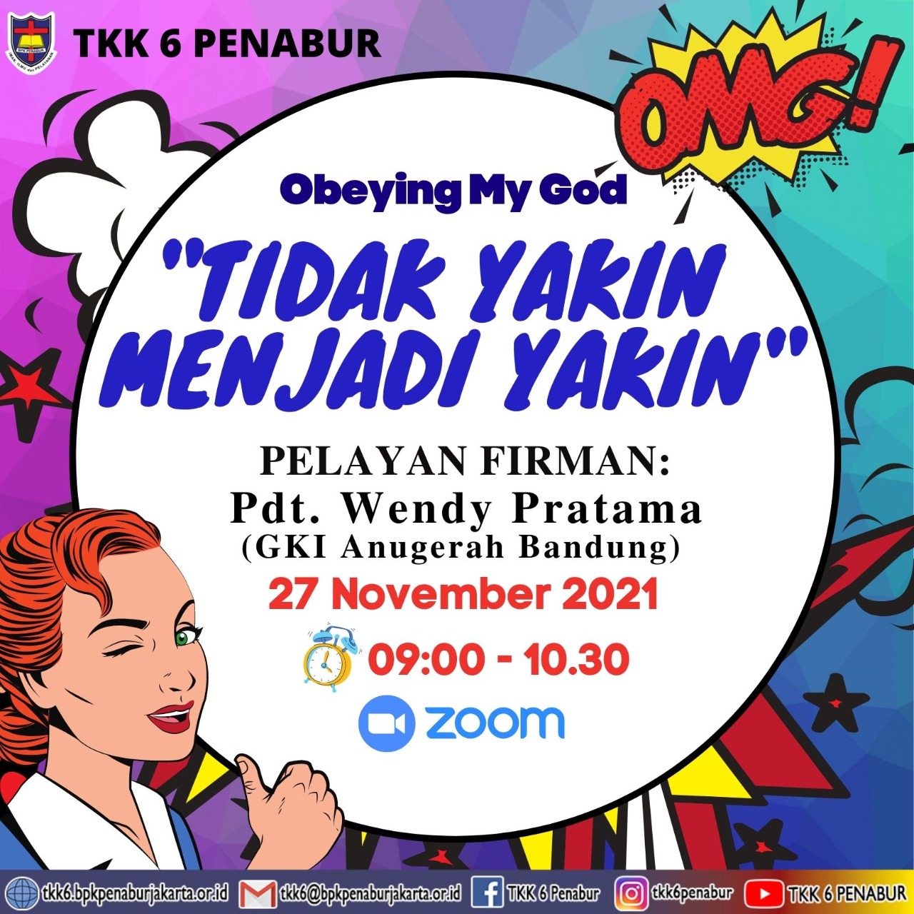 Obeying My God (OMG) TKK 6 PENABUR - 27 November 2021
