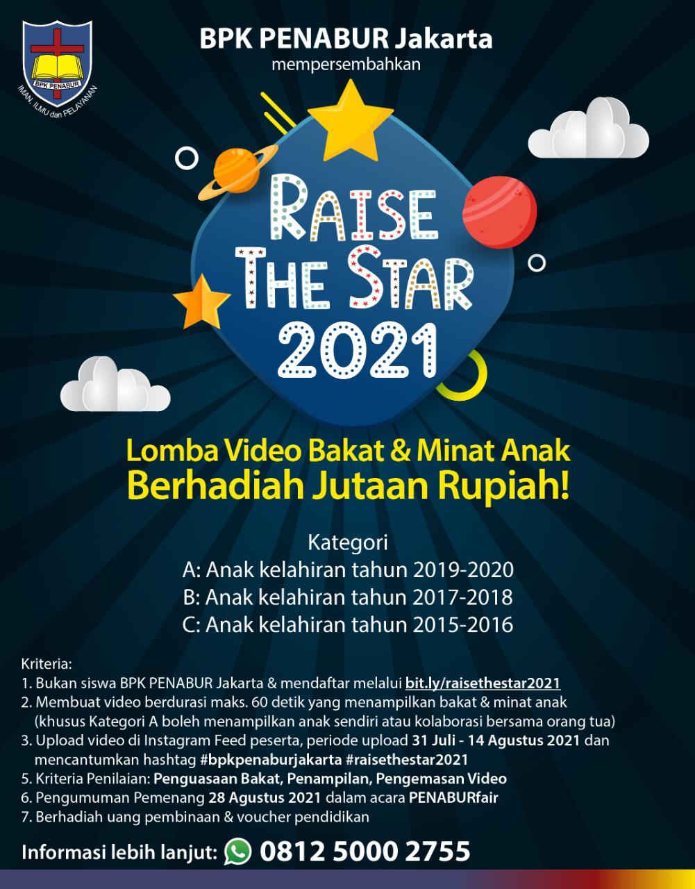 BPK PENABUR Jakarta : Raise the Star 2021