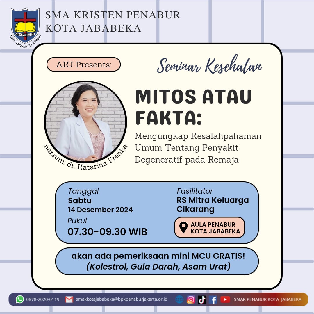 Seminar Kesehatan: MITOS atau FAKTA?