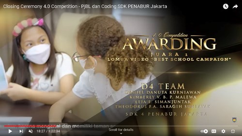 4.0 COMPETITION LOMBA VIDEO "BEST SCHOOL CAMPAIGN"