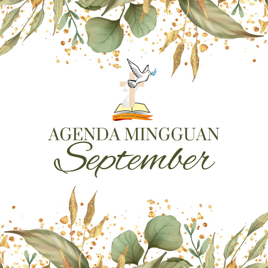 Agenda Mingguan AKT, 23 - 28 September 2024