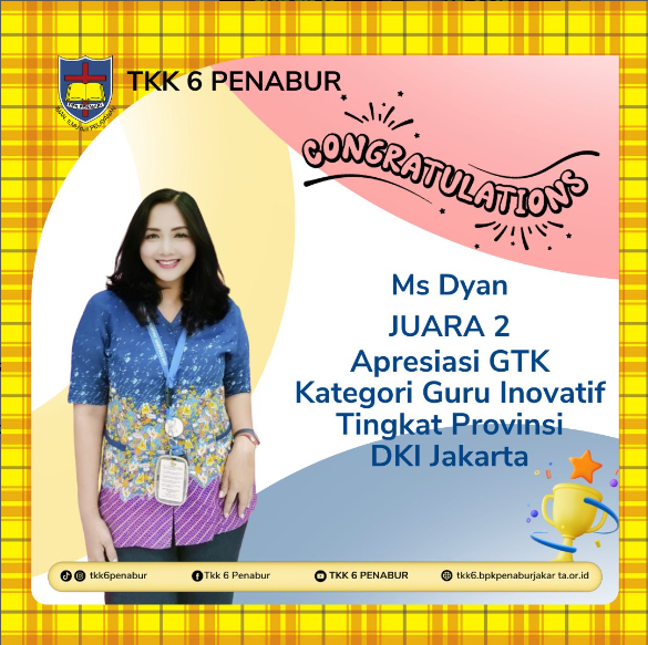 Juara 2 Lomba Guru Inspiratif tingkat Provinsi DKI Jakarta