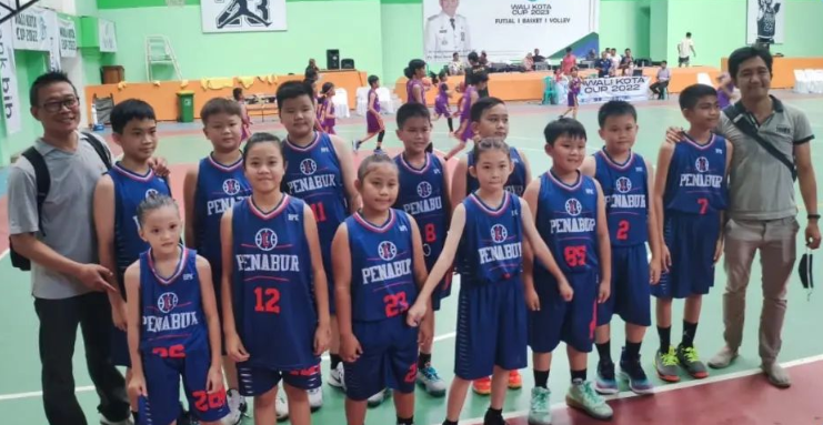 Tim Basket SD BPK PENABUR Tasikmalaya Meraih Juara IV Walkot Cup 2023