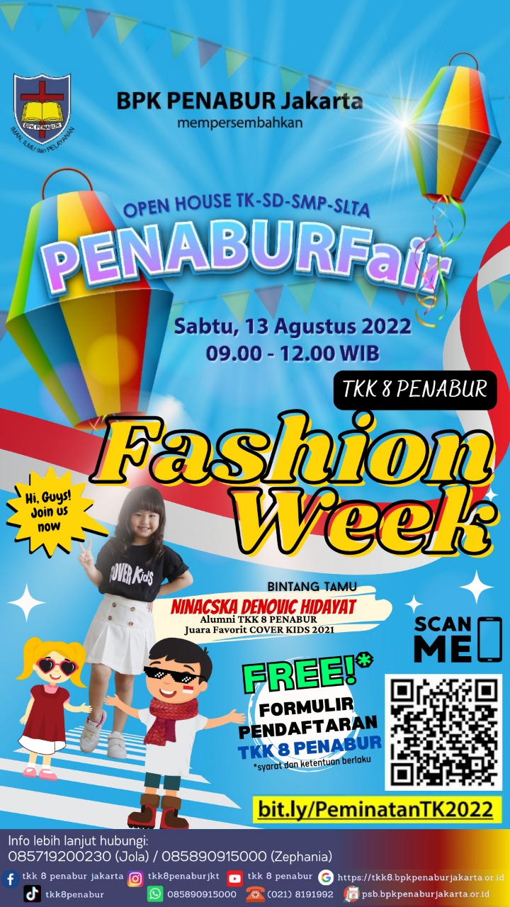 PENABUR Fair TKK 8 PENABUR Fashion Week