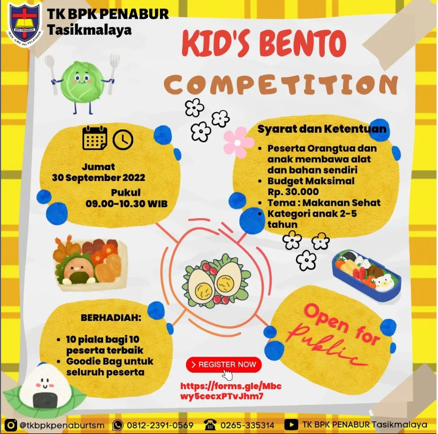 Kid's Bento Competition