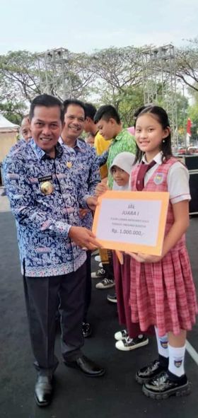 Apresiasi dari Wali Kota Serang untuk siswa berprestasi