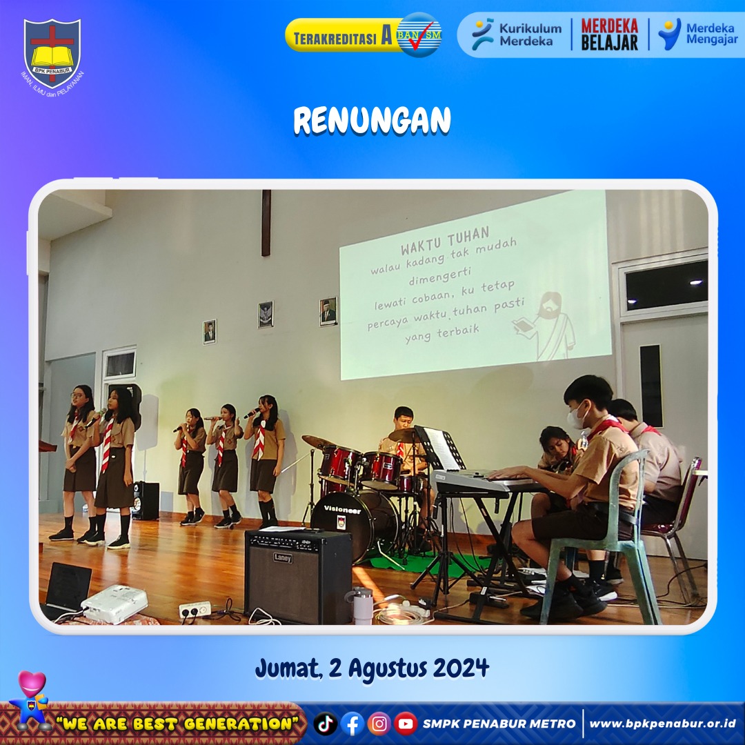 RENUNGAN (JUMAT, 2 AGUSTUS 2024)