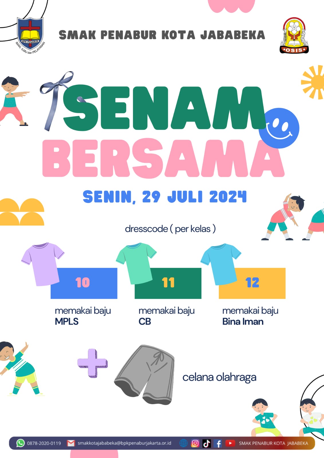 Senam Bersama - 29 Juli 2024