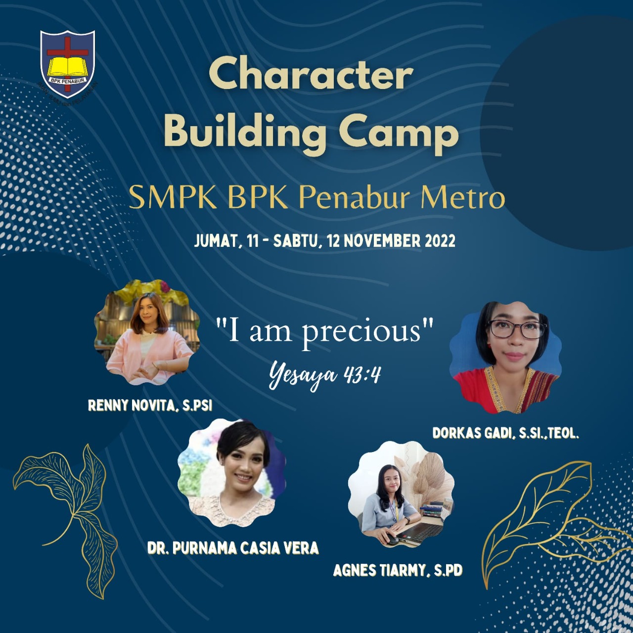 CHARACTER BUILDING CAMP 2022
