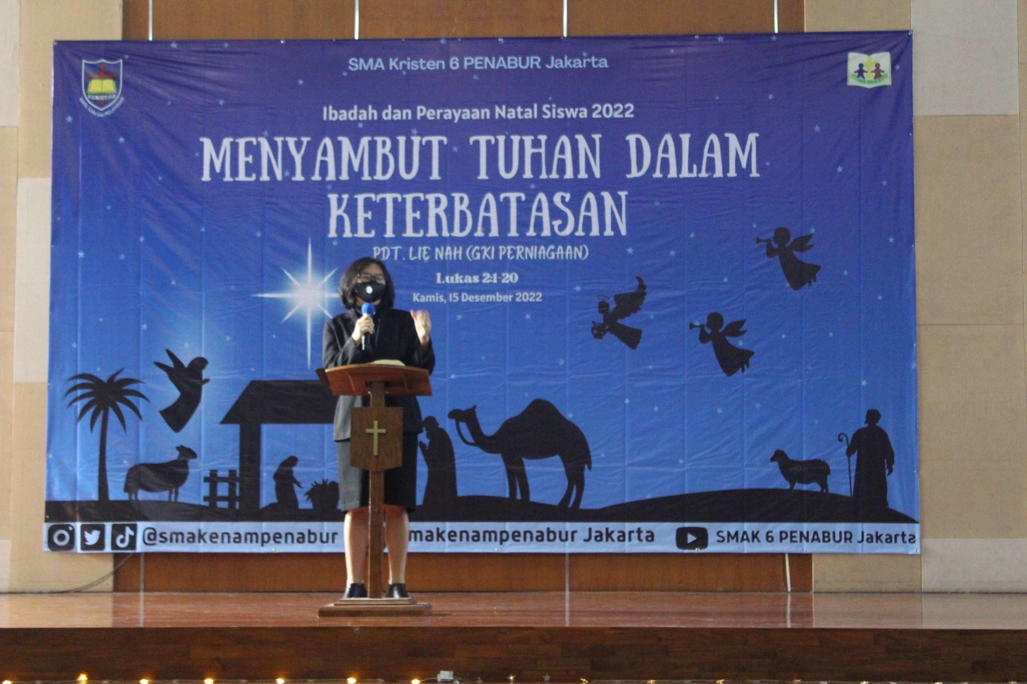 Ibadah Dan Perayaan Natal Siswa 2022 “Menyambut Tuhan Dalam Keterbatasan”