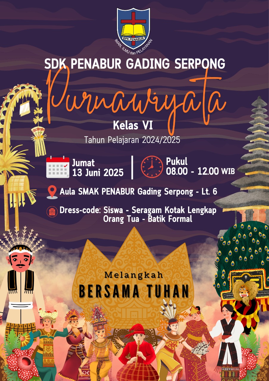 PURNAWIYATA KELAS VI TAHUN AJAARAN 2024/2025