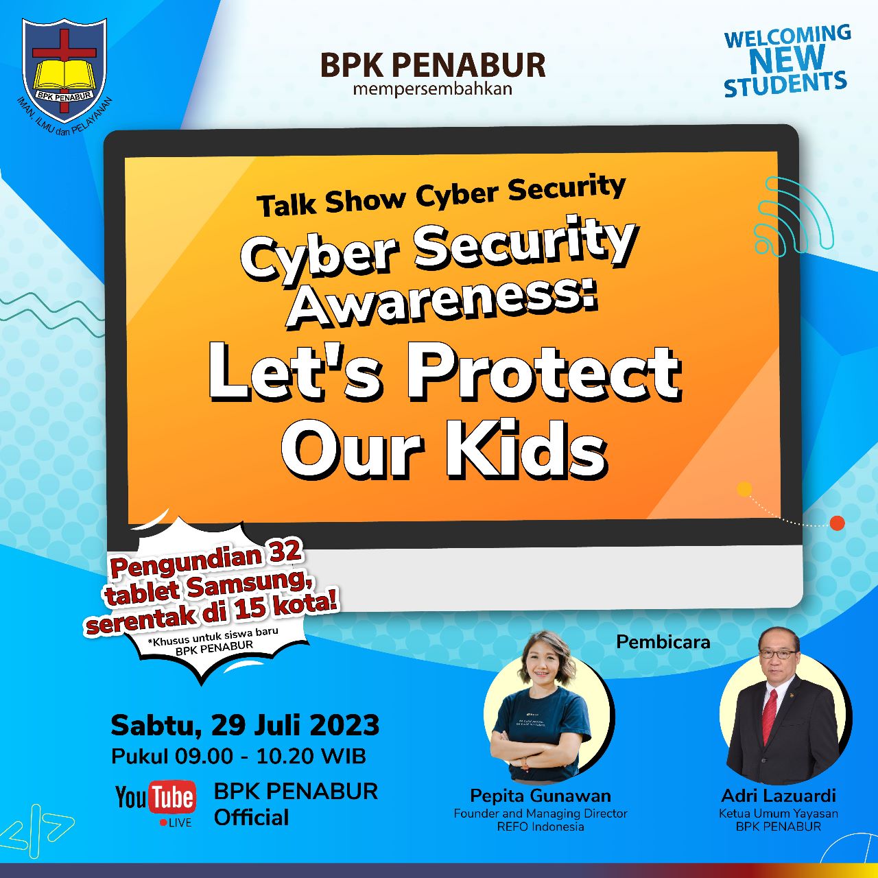 Talkshow "Cyber Security Awareness: Let's Protect Our Kids"