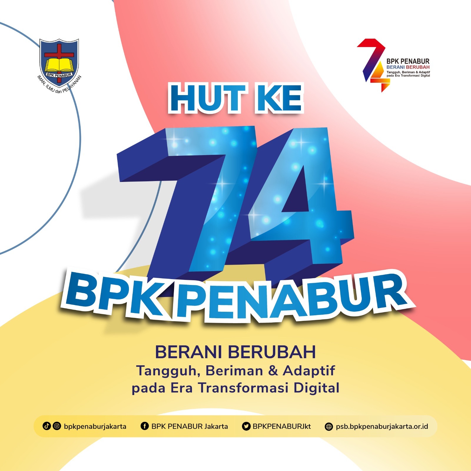 HUT ke 74 BPK PENABUR