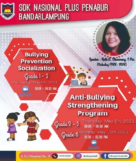 Webinar Anti-Bullying SDK Nasional Plus PENABUR Bandar Lampung