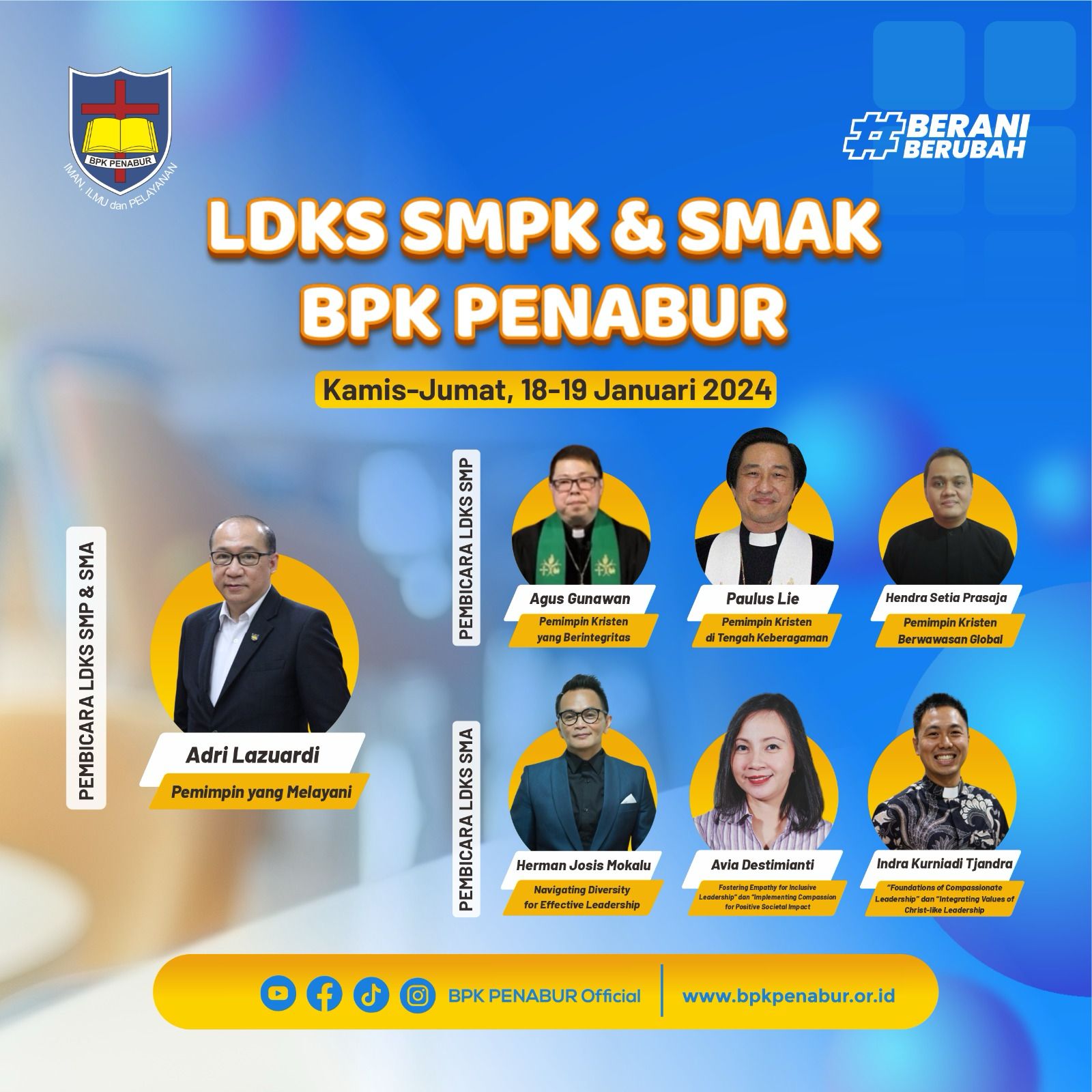 kegiatan LDKS MPK OSIS BPK PENABUR 2024