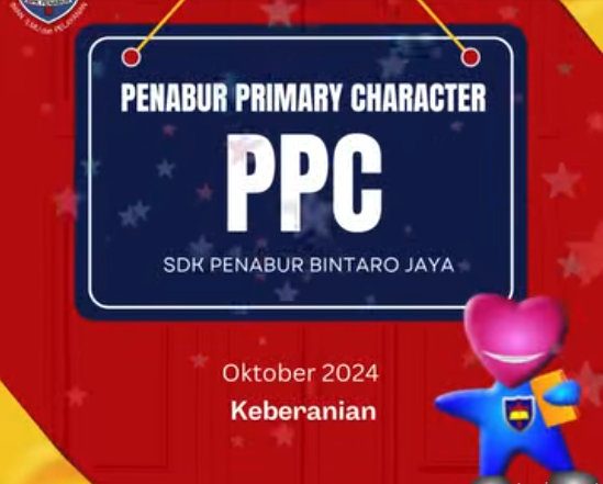 PENABUR PRIMARY CHARACTER bulan Oktober 2024