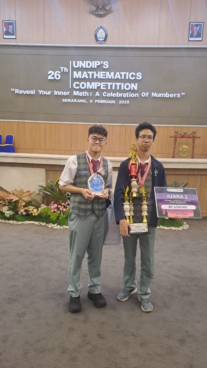 Prestasi SMAK 1 di UNDIP'S MATHEMATICS COMPETITION