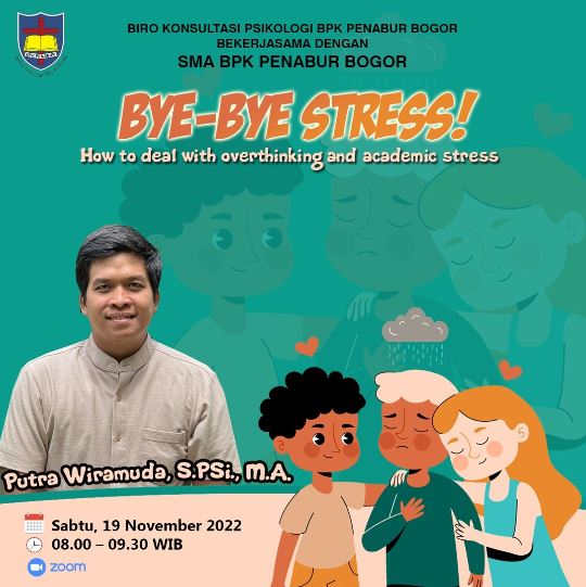 Webinar -Bye-Bye Stress! How to deal with overthinking and academic stress