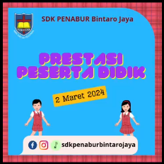 Mengucap syukur untuk peserta didik SDK PENABUR Bintaro Jaya yang berhasil meraih prestasi dari beberapa perlombaan