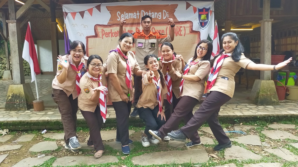 Perkemahan PARE ( Pagi - Sore ) Pramuka Prasiaga