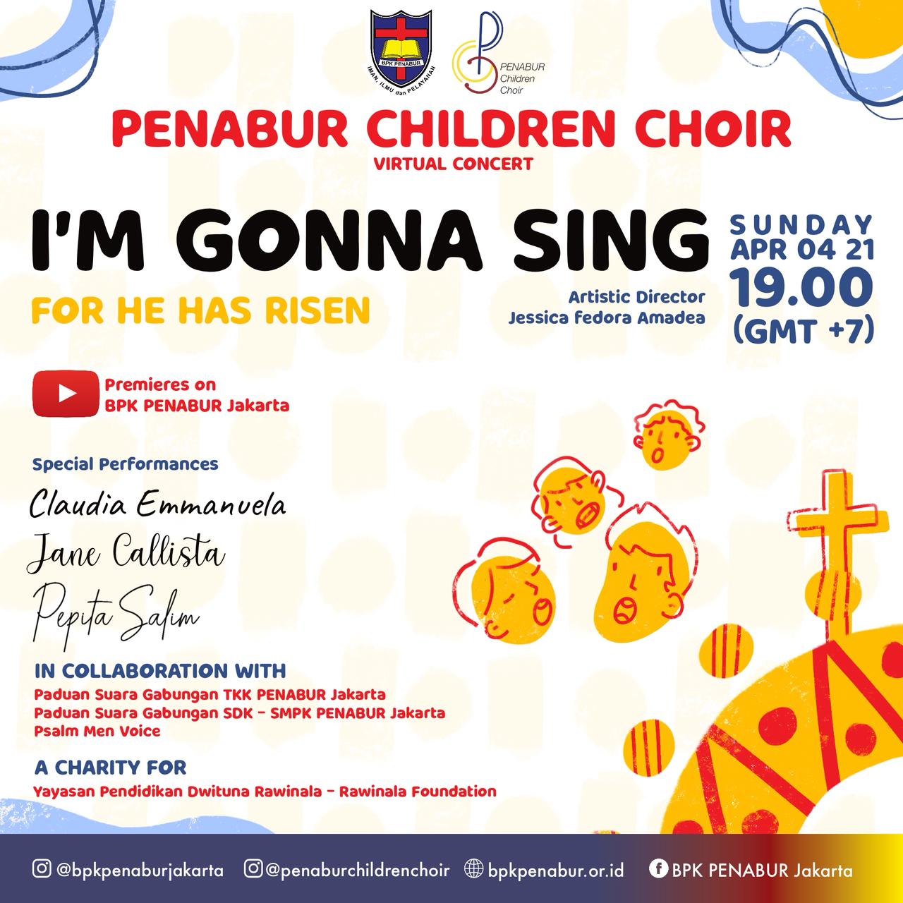 PENABUR CHILDREN CHOIR : I'm Gonna Sing For He Has Risen