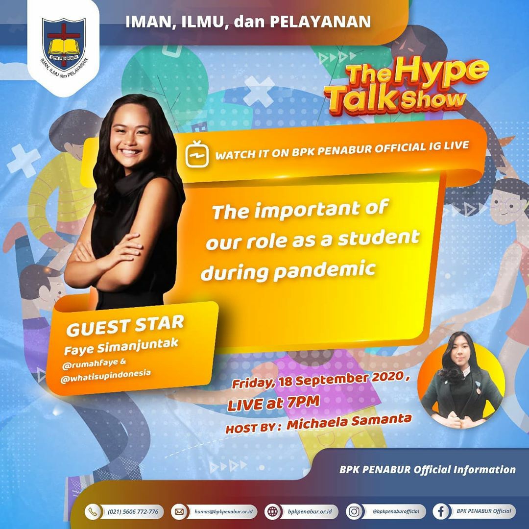 The Hype Talk Show: The Important of Our Role As a Student During Pandemic